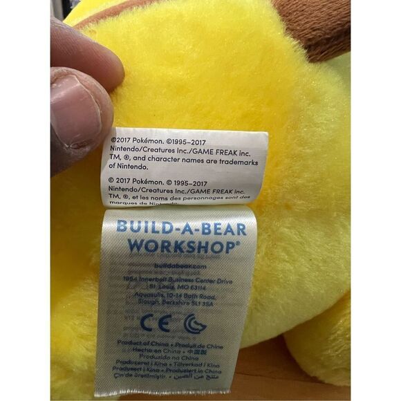 Talking Pokemon Pikachu 17"  Plush Build-A-Bear Nintendo. Tested and works - Picture 9 of 9